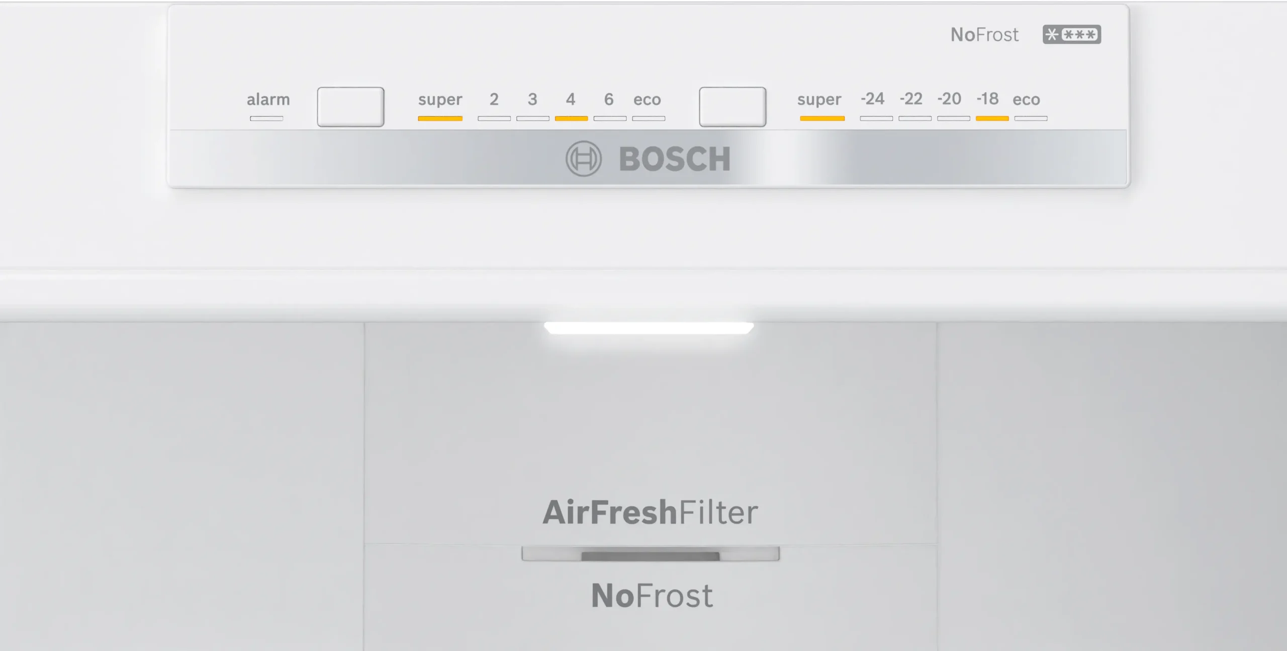 Bosch KGN55VI20Z Series 4 Freestanding Fridge-freezer (Bottom freezer) 186 x 70 cm Stainless steel KGN55VI20Z - Image 4