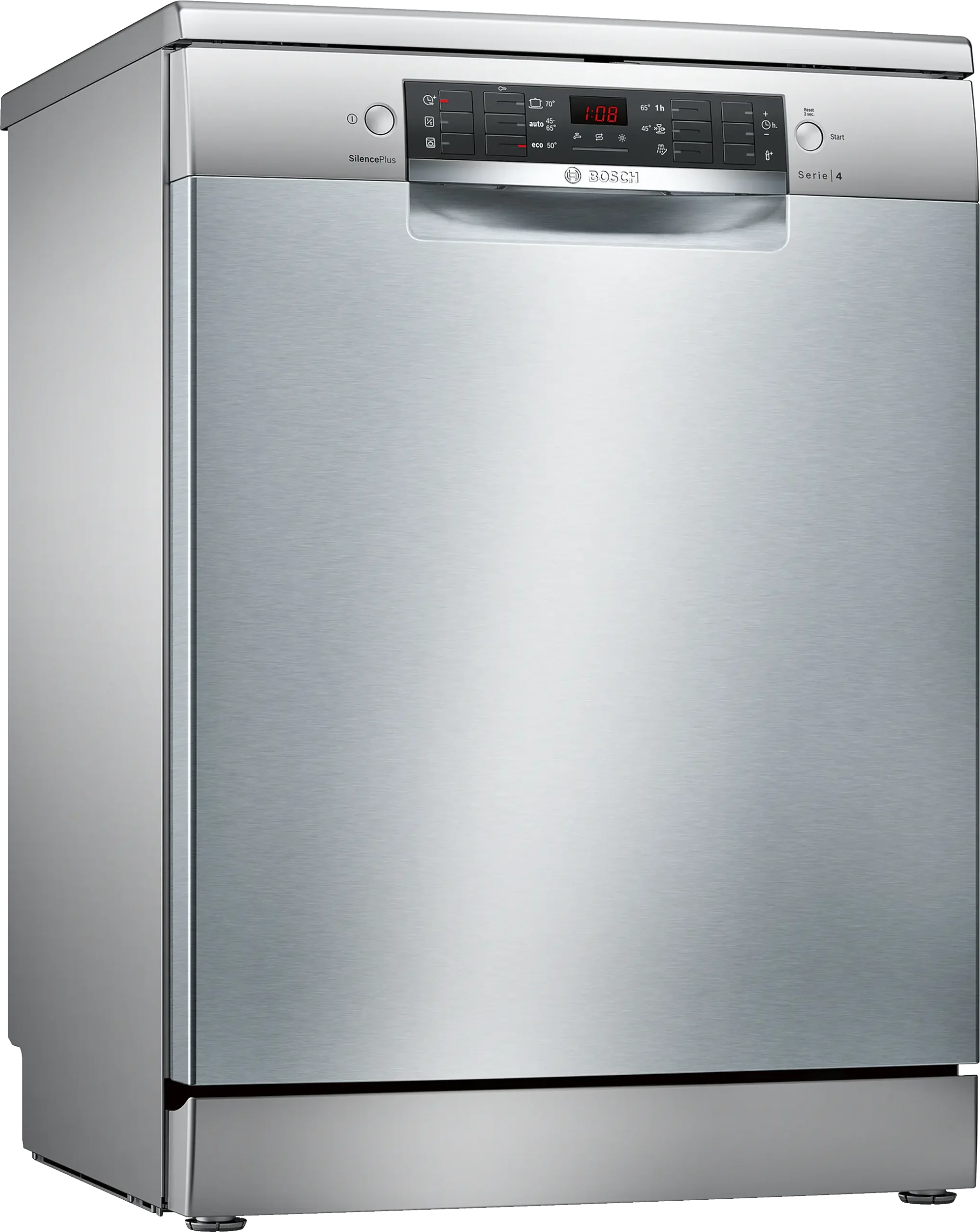 Bosch SMS46NI00Z Series 4 Freestanding Dishwasher 60 cm Brushed steel anti-fingerprint SMS46NI00Z