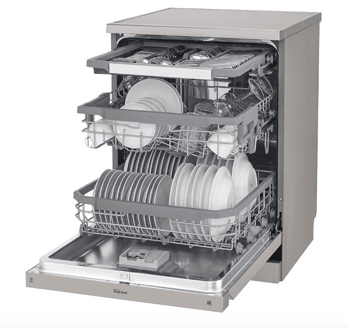 LG DFB425FP QuadWash™ Steam Dishwasher - Image 4