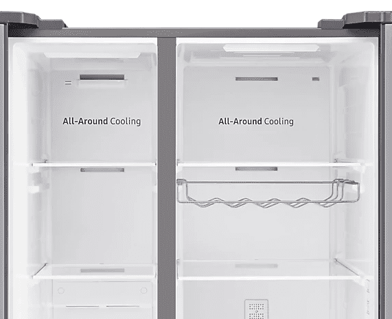 SAMSUNG RS62R5011M9, 2 Door, 647 L, Gentle Silver Refrigerator - Image 8