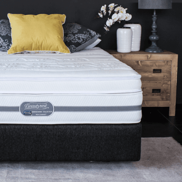 Simmons Healthsmart Plush Queen Mattress Standard Length Including base