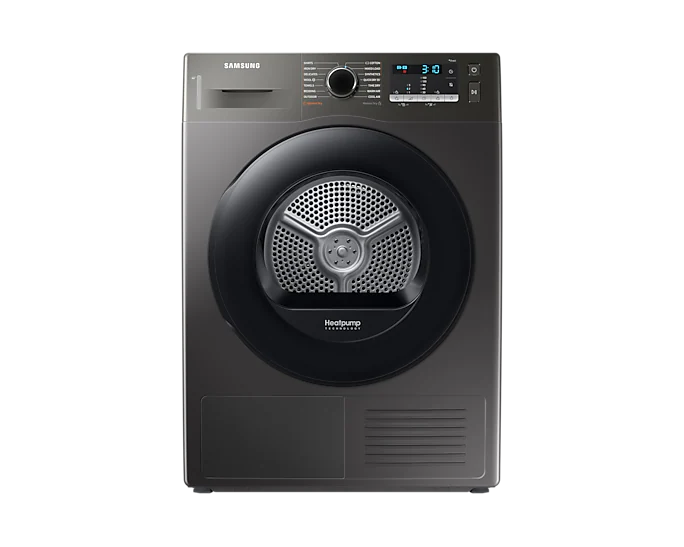 Samsung DV80TA020AN 8kg Tumble Dryer with Heat Pump Technology and Sensor Drying, DV80TA020AN