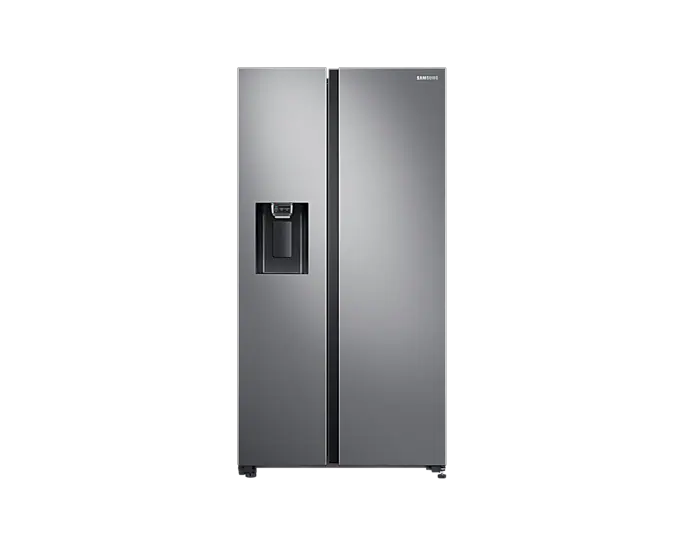 Samsung RS65R5411M9, R18999.00 2 Door Plumbed water & ice dispenser, 617 L, Gentle Silver Box Damaged