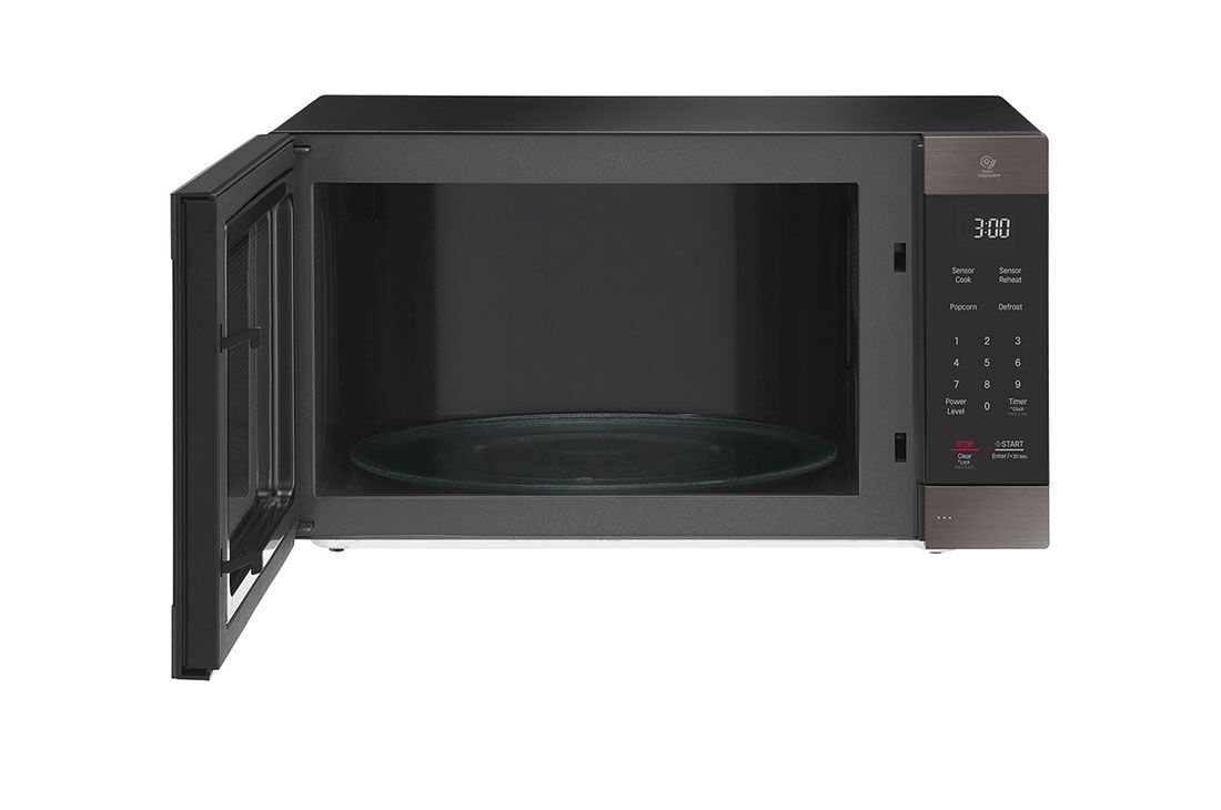 LG MS5696HIT 56L Black NeoChef Solo Microwave Oven with Smart Inverter - Image 2