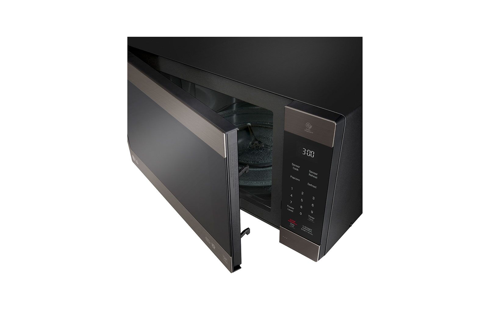 LG MS5696HIT 56L Black NeoChef Solo Microwave Oven with Smart Inverter - Image 3