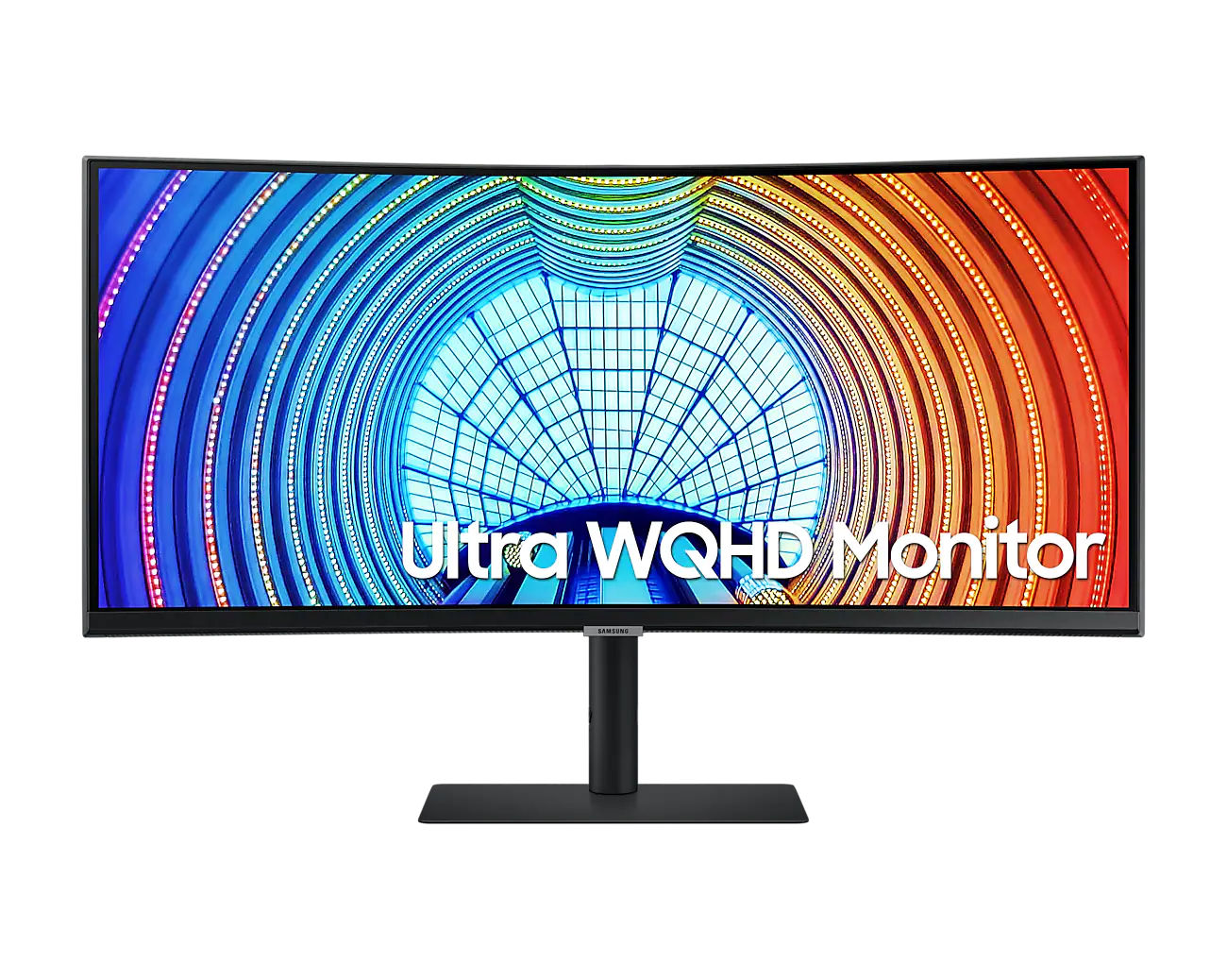 Samsung 34" Ultra WQHD Monitor with 1000R curvature, USB type-C and LAN port LS34A650UXAXXA