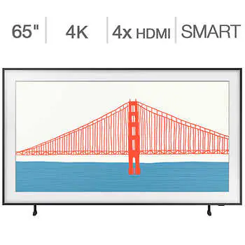 Samsung QA65LS03AAKXXA 65" LS03A The Frame Art Mode 4K Smart TV (2021) QA65LS03AAKXXA