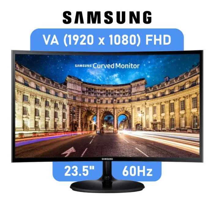 24" LED Monitor C24F390FHA with Curved Display LC24F390FHAXXA - Image 5