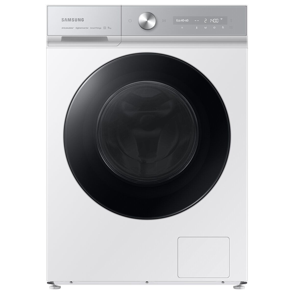 Samsung WW12BB944DGH  12kg BESPOKE BubbleWash™ Smart Front Load Washer with AI Wash and Auto Dispense - White WW12BB944DGH