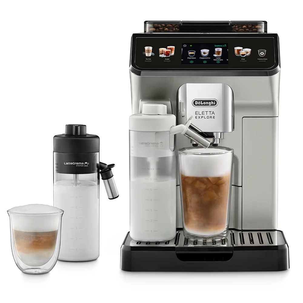 Delonghi ECAM450.65.S - Eletta Explore Bean to Cup Coffee Machine - ECAM450.65.S