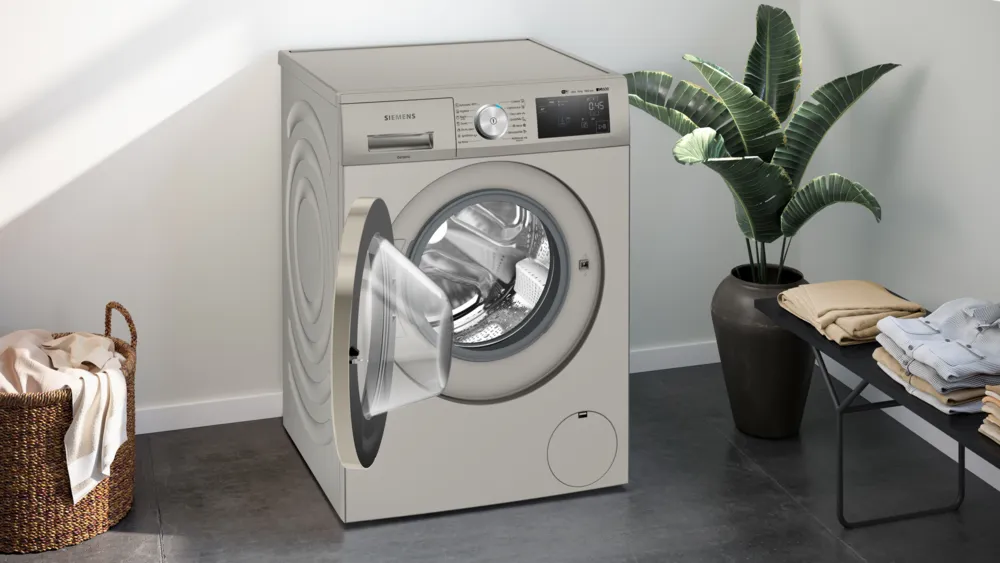 Siemens WA14LPHSZA iQ500 Frontloader Washing Machine 10 kg , Silver inox WA14LPHSZA - Image 2