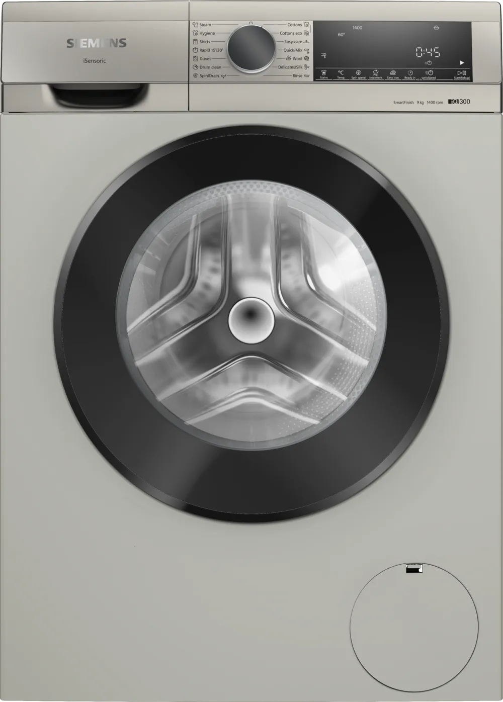 Siemens WG44A10XZA iQ300 Frontloader Washing Machine 9 kg , Silver inox WG44A10XZA