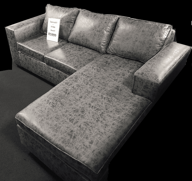 Belinda 2 Piece L shape couch with movable day bed - Image 2